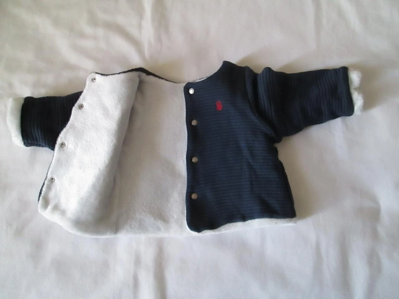 Veste chaude marine Obaïdi – photo 3